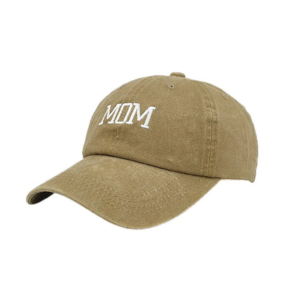 "DAD" & "MOM" Baseball Caps