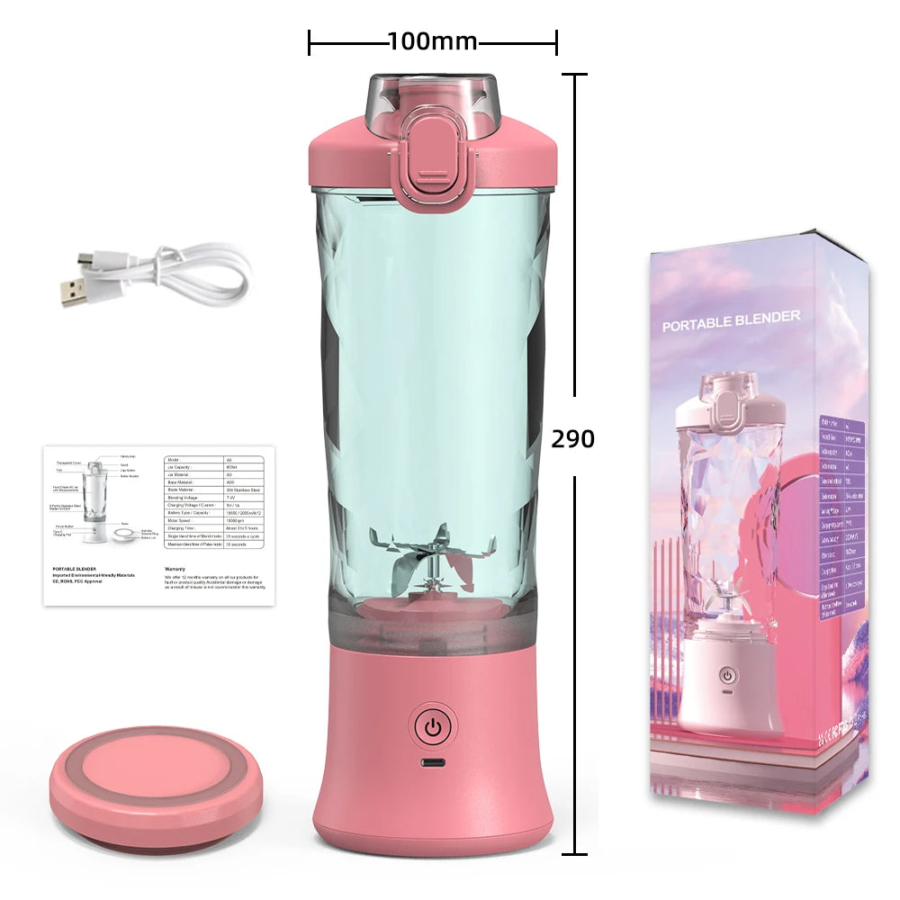 Portable 600ml Electric Blender