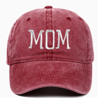 "DAD" & "MOM" Baseball Caps