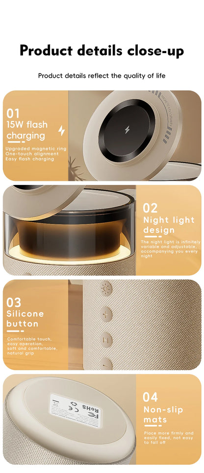 5-in-1 Magnetic Wireless Charging Station