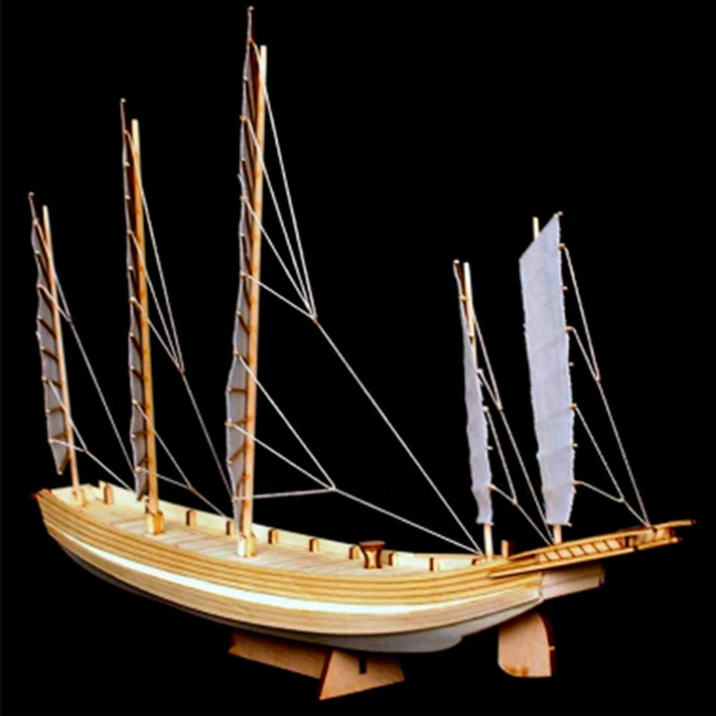 DIY Wooden Sailboat Model Kit