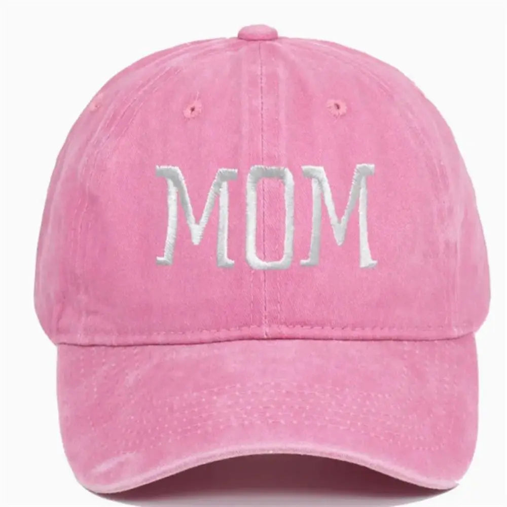 "DAD" & "MOM" Baseball Caps