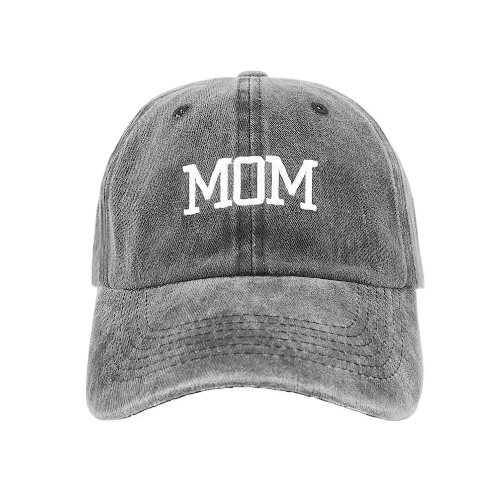 "DAD" & "MOM" Baseball Caps